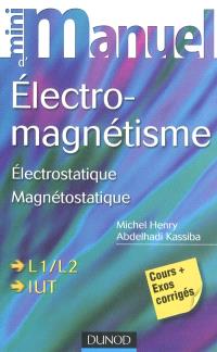 PDF electrostatique et magnétostatique exercices corrigés pdf PDF