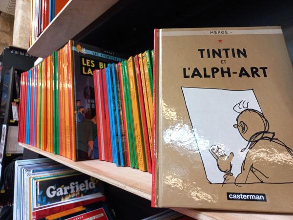 Rayin Tintin chez Mollat