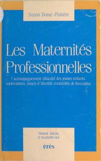 Les Maternités professionnelles : l'accompagnement éducatif des jeunes enfants, motivations, soucis d'identité, modalités de formation
