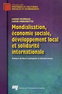 Mondialisation, économie sociale, développement local et solidarité internationale