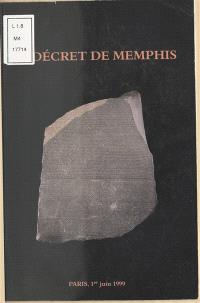Le décret de Memphis