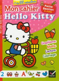 Mon cahier Hello  Kitty  petite section 3 4 ans 