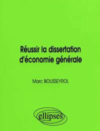 Dentreprise dissertation economie