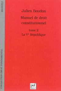 Librairie Mollat Bordeaux Manuel De Droit Constitutionnel - 