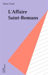 L'affaire Saint-Romans