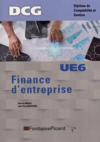 Finance d'entreprise, UE6 : DCG, diplôme de comptabilité et gestion