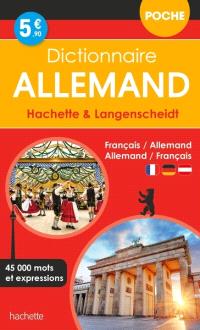  Dictionnaire  poche allemand  Hachette Langenscheidt 