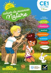Cahier De Vacances Nature Ce1 Vers Le Ce2 7 8 Ans Conforme Au Programme Suzanne Rougel Librairie Mollat Bordeaux