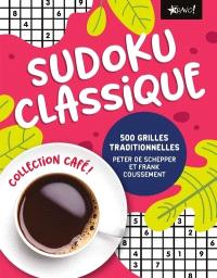 Collection café sudoku classique - 500 grilles traditionnelles