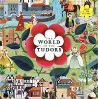 THE WORLD OF THE TUDORS A JIGSAW PUZZLE WITH 50 HISTORICAL FIGURES TO FIND /ANGLAIS