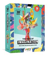 THE TREE OF IMAGINATION  A WILD AND WONDERFUL 3D PUZZLE : 38 PIECES /ANGLAIS