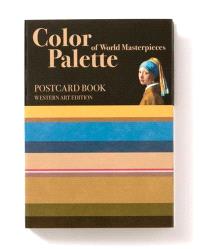 COLOR PALETTE POSTCARD BOOK OF WORLD MASTERPIECES JAPONAIS