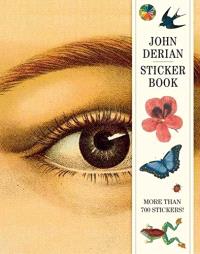 JOHN DERIAN STICKER BOOK ANGLAIS