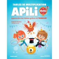 Tables de multiplication Apili - Apprendre les tables grâce à l'humour